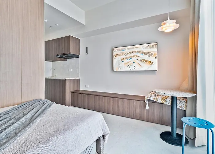 Apartment Bluedoor Spring White Near It Park Cebu